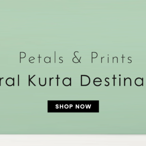 Floral Kurta Banner