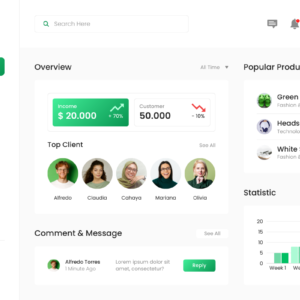 E-commerce Dashboard